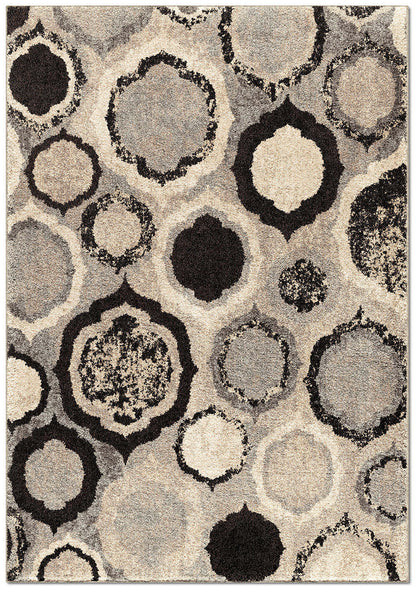 Tapis à panneaux argentés – 5' x 8'|Carpette Panel Silver - 5 pi x 8 pi|PANNELS6