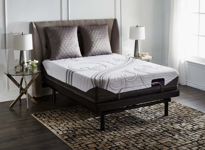 Matelas Ermano iComfort EFX3D Serta pour lit simple très long et base réglable Motion Essentials 3