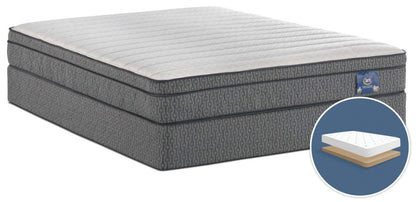 Serta Always Comfort® Webber Euro-Top Low-Profile Full Mattress Set|Ensemble matelas à Euro-plateau à profil bas Webber Toujours Confortable de Serta pour lit double