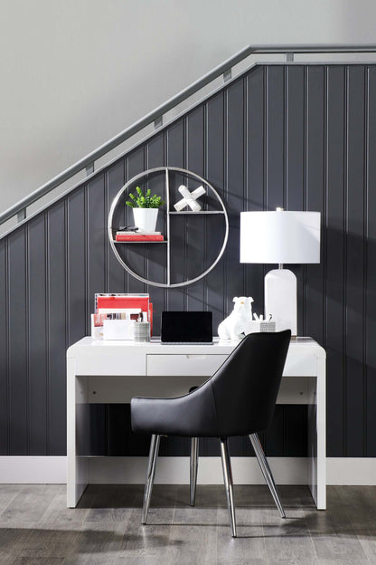 Bureau Hobson 47.25 - Blanc brillant|Bureau Hobson de 47,25 po - blanc lustré