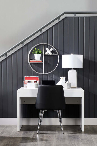 Bureau Hobson 47.25 - Blanc brillant|Bureau Hobson de 47,25 po - blanc lustré