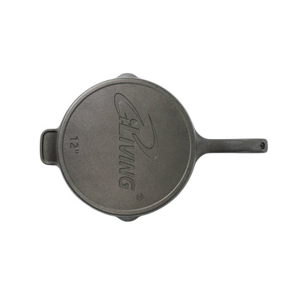 Poêle en fonte polie miroir iLiving Seasoned Modern Heirloom 12 (2,7/3,7 L)