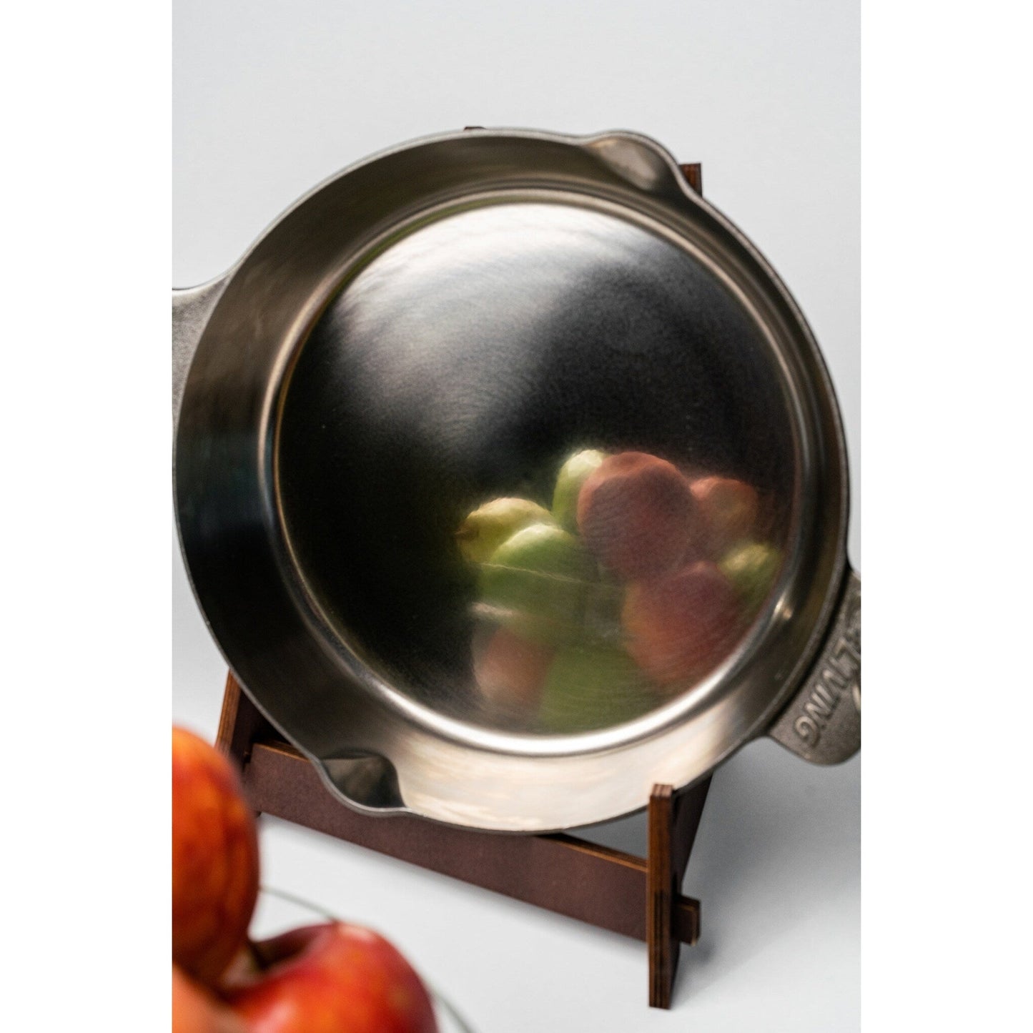 Poêle en fonte polie miroir iLiving Seasoned Modern Heirloom 12 (2,7/3,7 L)