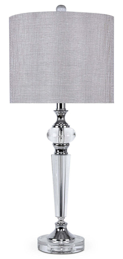 26 Glam Crystal Table Lamp|Lampe de table somptueuse de 26 po avec cristaux