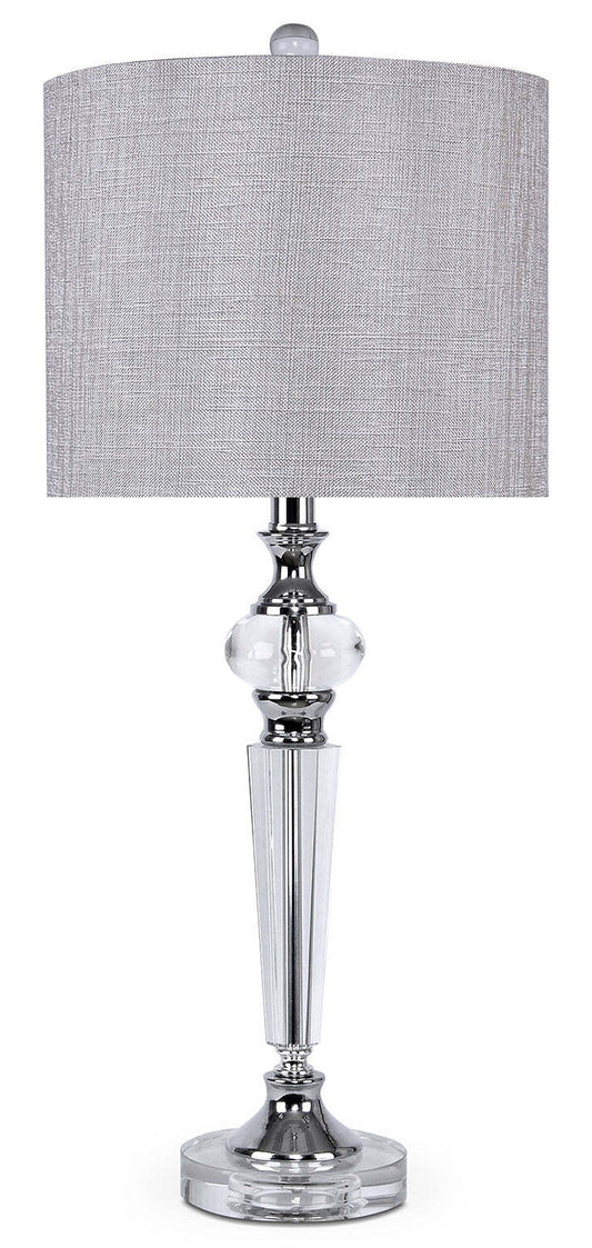 26 Glam Crystal Table Lamp|Lampe de table somptueuse de 26 po avec cristaux