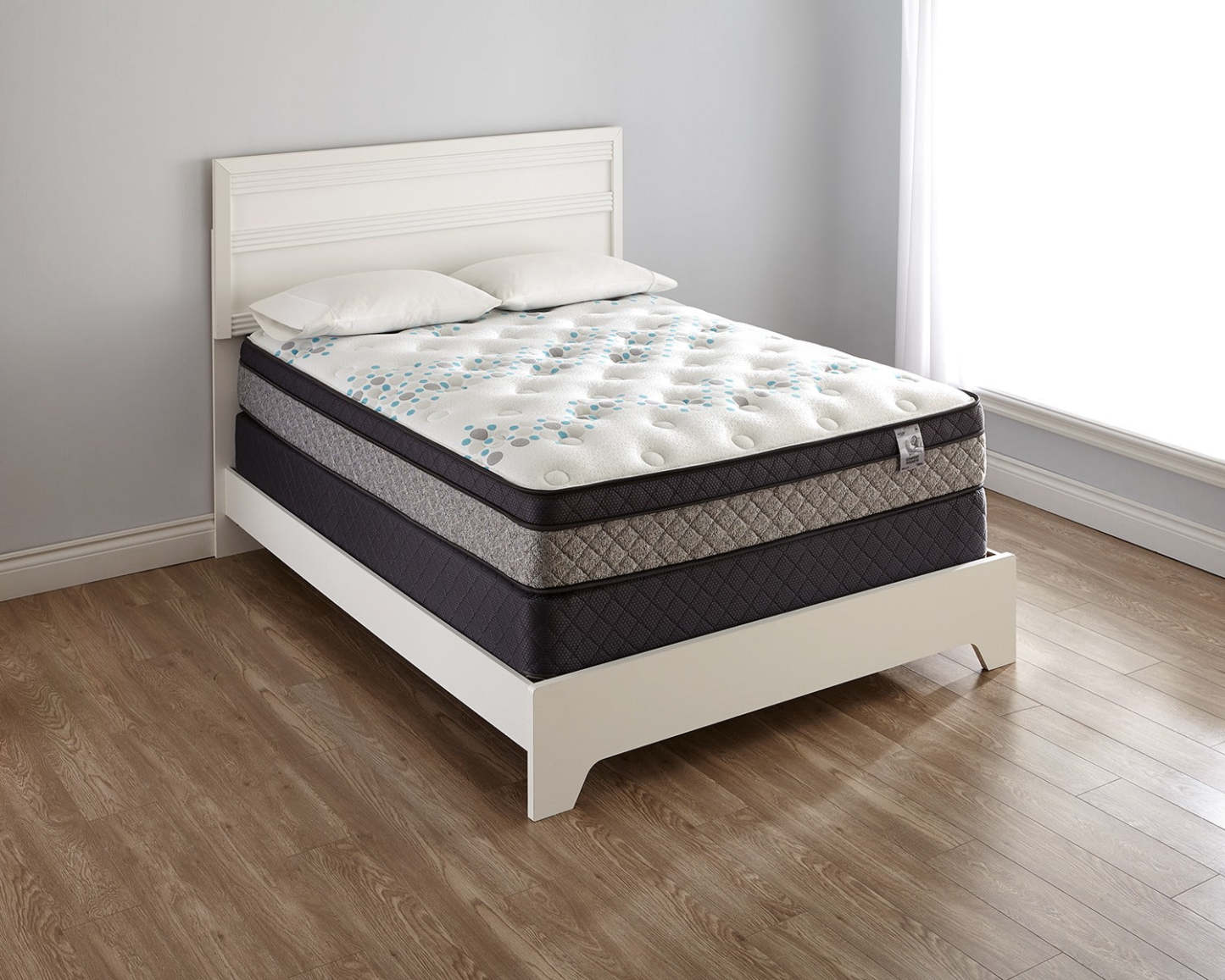 Springwall Bella Euro-Top Mattress Set|Ensemble matelas à Euro-plateau Bella de Springwall pour grand lit|BELLAFQP