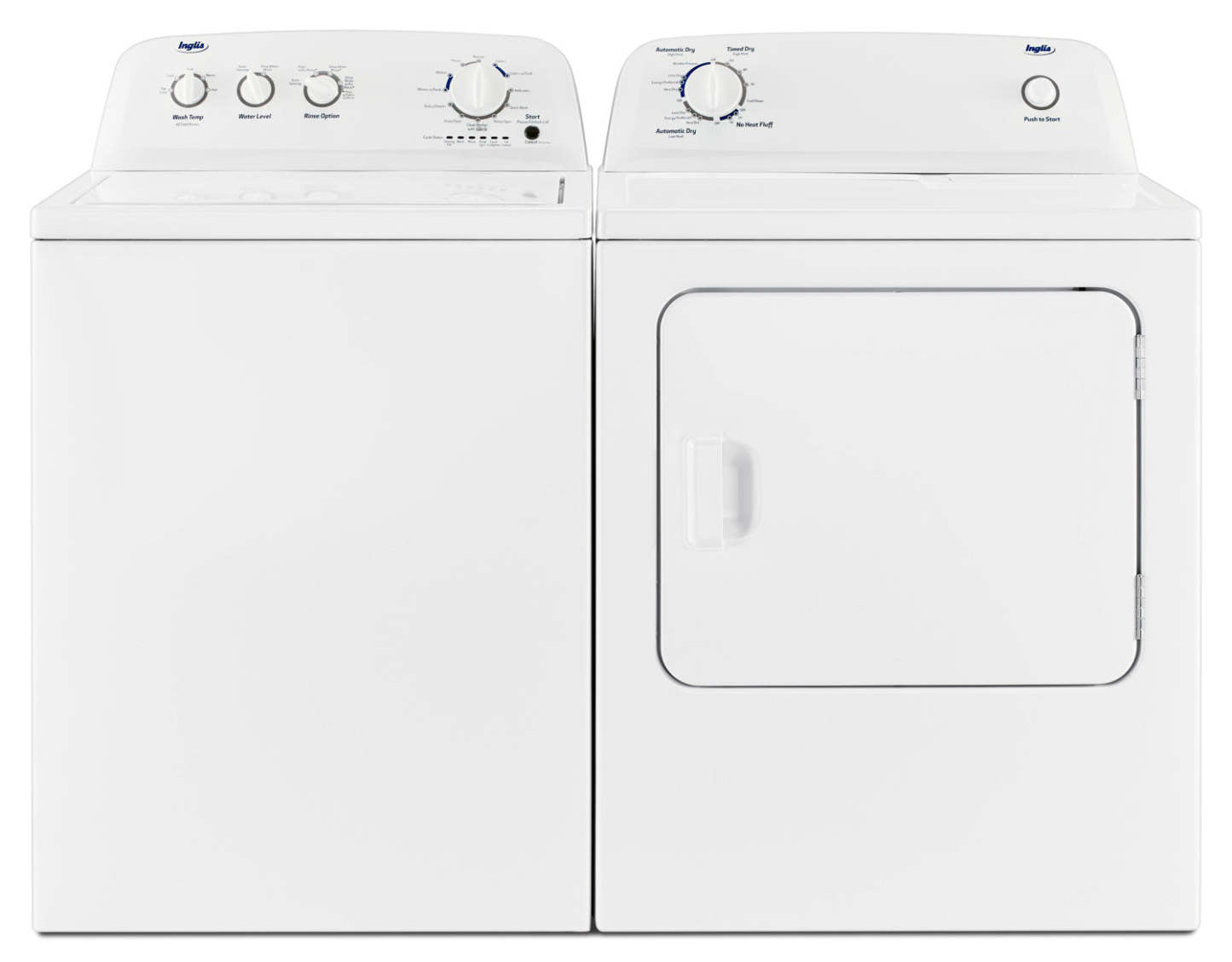 Anglais 4,4 Cu. Fort. Laveuse à chargement par le haut - Blanc - ITW4880HW | Laveuse Inglis de 4,4 pi³ à chargement par le haut - blanche - ITW4880HW