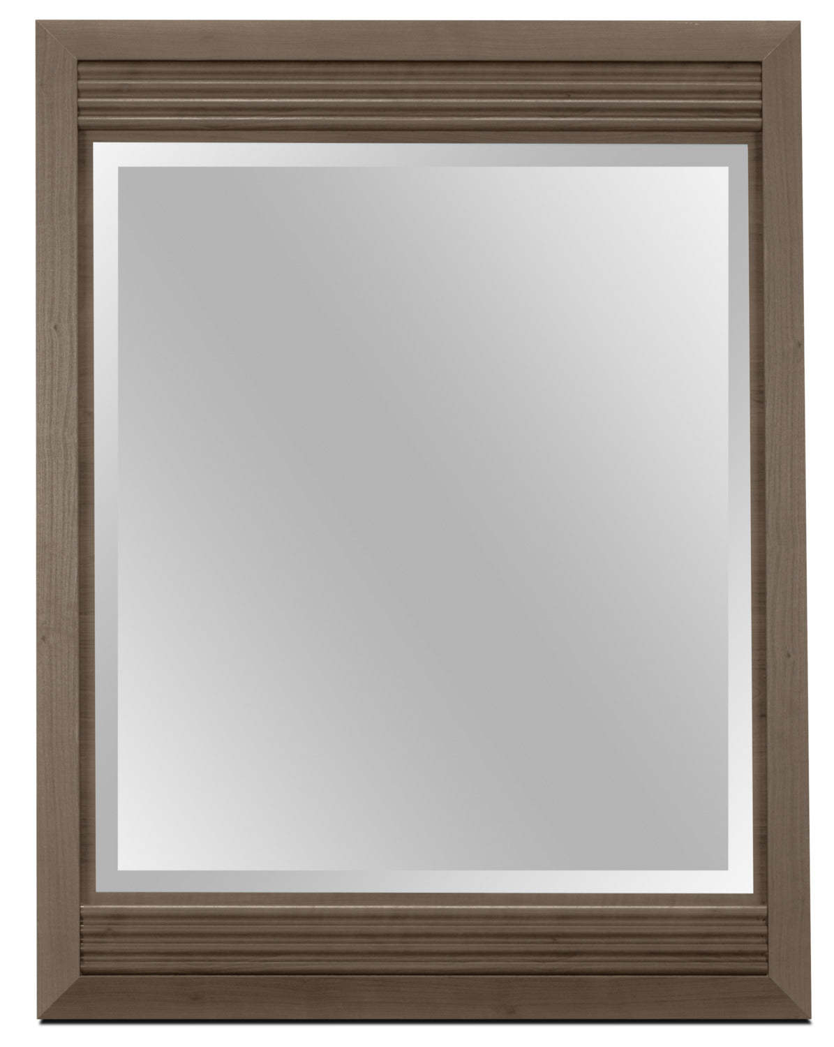 Miroir de commode de chambre Olivia, fabriqué au Canada - Gris | Miroir de commode de chambre à coucher Olivia, fabriqué au Canada - gris