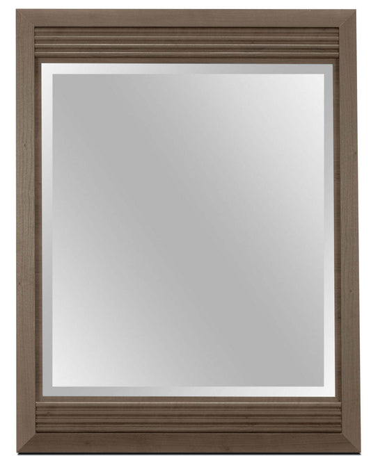 Miroir de commode de chambre Olivia, fabriqué au Canada - Gris | Miroir de commode de chambre à coucher Olivia, fabriqué au Canada - gris