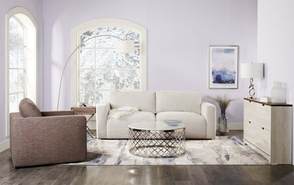 26 Chrome Swirl Table Lamp|Lampe de table de 26 po en chrome avec motif en spirale