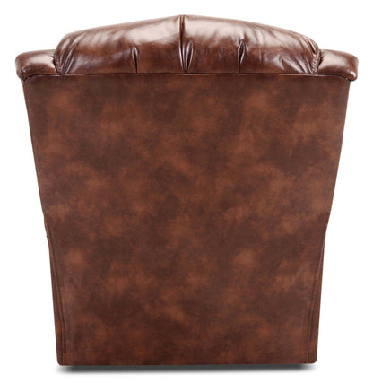 486 Leather-Look Fabric 3-Position Power Lift Chair – Mocha|Fauteuil à levage électrique en tissu simili cuir 486 à 3 positions - moka