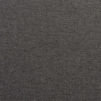 Lit plateforme avec rangement rembourré Jace en tissu gris, capitonné - Pleine grandeur | Lit plateforme rembourré Jace en tissu gris capitonné avec rangement - format lit double