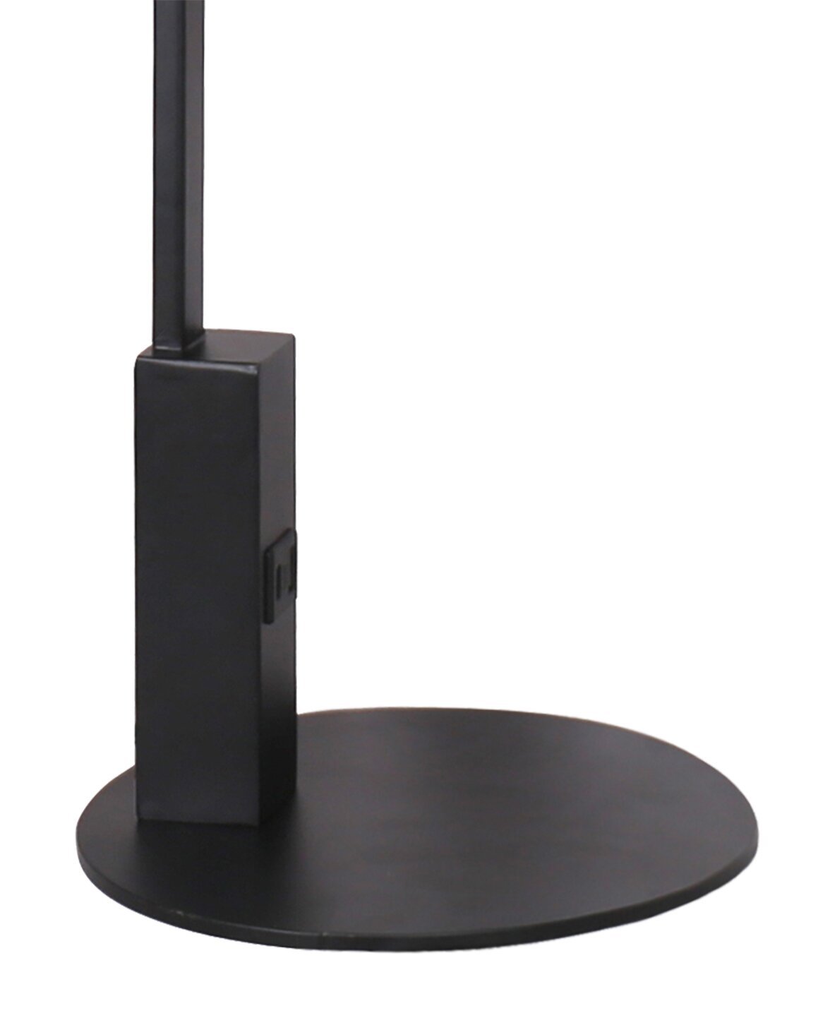 Kort &amp; Co. Jax Matte Black and Gold 2-piece Set - avec table et lampadaire et chargement USB|Ensemble 2 lampes Jax de Kort &amp; Co. noir mat et doré avec recharge USB, 1 lampe à pied et 1 lampe de table