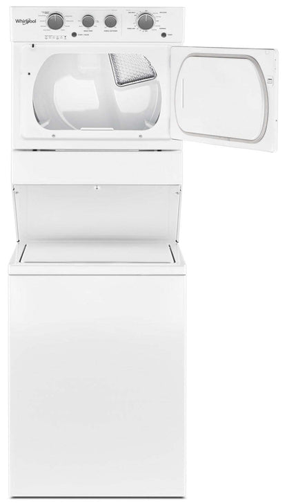 Bain à remous 5,9 Cu. Fort. Sécheuse à gaz - Blanc - WGT4027HW | Sécheuse à gaz Whirlpool de 5,9 pi³ - blanche - WGT4027HW