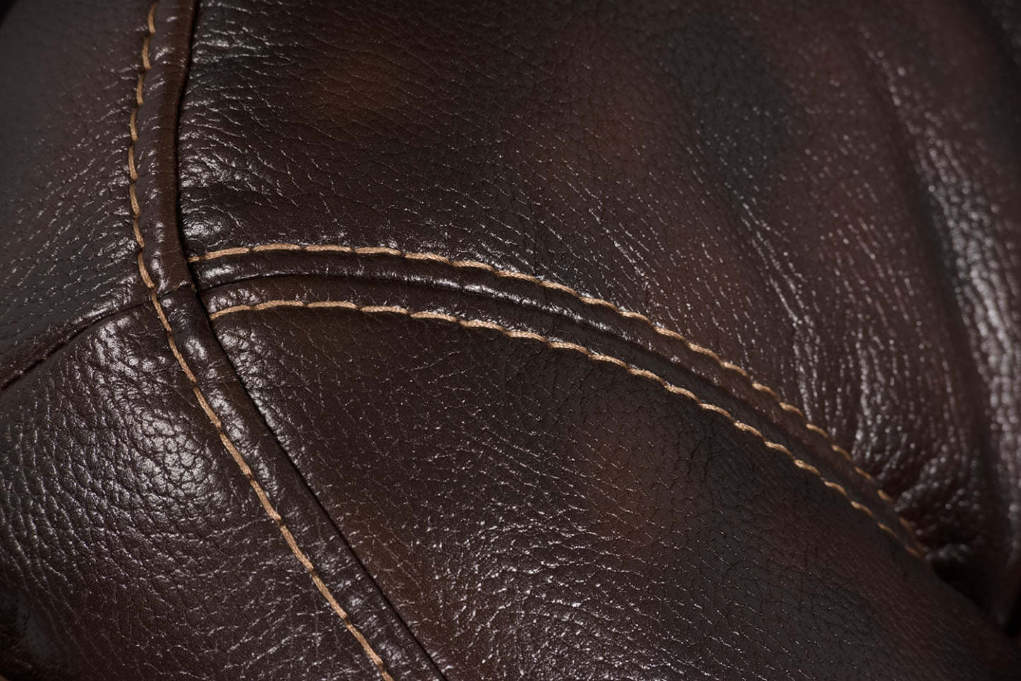 Fauteuil berçant et inclinable Leo de 41 po en tissu d'apparence cuir - brun noyer