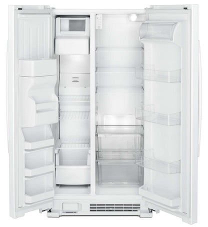 Réfrigérateur Amana de 33 21 pi³ à compartiments juxtaposés - blanc - ASI2175GRW | Amana 33 21 Cu. Ft. Side-by-Side Refrigerator - White - ASI2175GRW
