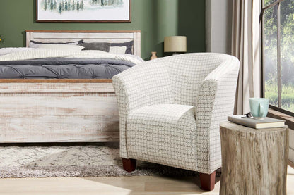 Jordy 15 Faux Wood Accent Table - Silver|Table d'appoint Jordy de 15 po en imitation de bois - argentée