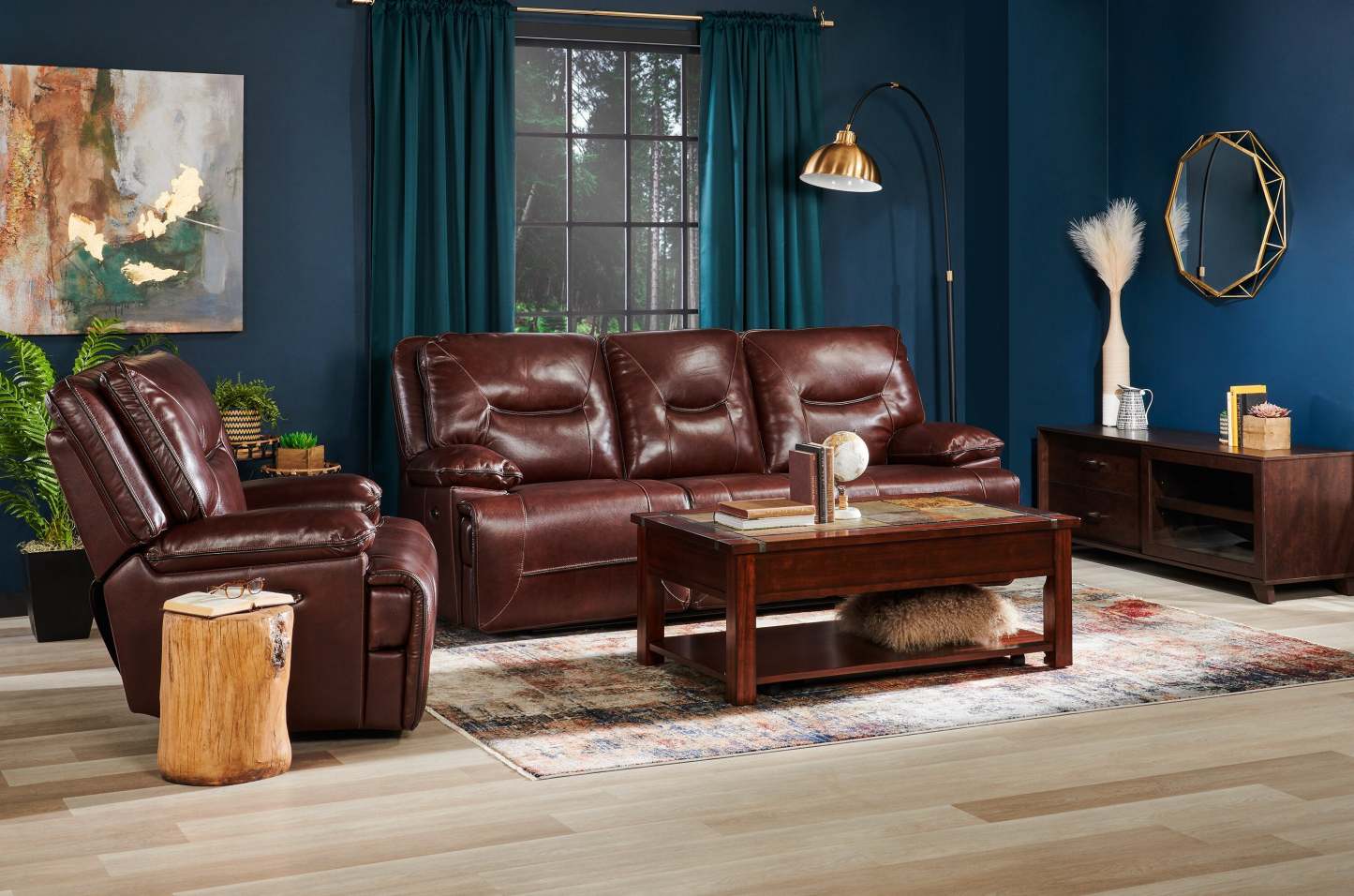 Jordy 15 Faux Wood Accent Table - Natural|Table d'appoint Jordy de 15 po en imitation de bois - naturelle