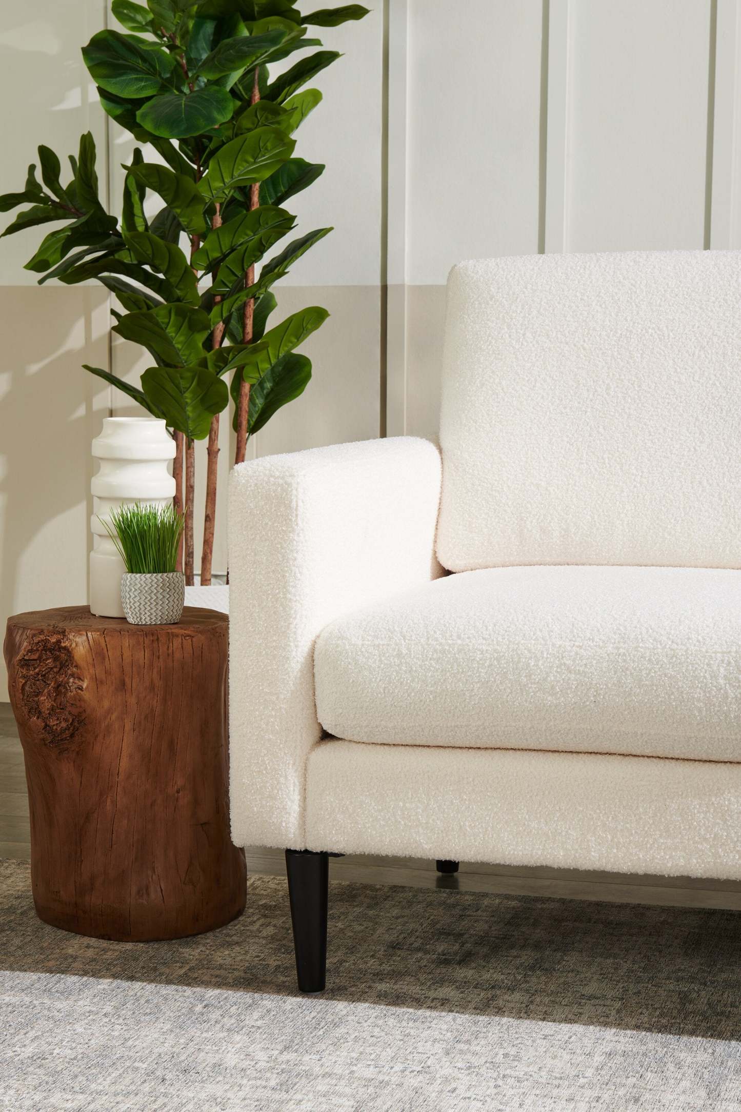 Jordy 15 Faux Wood Accent Table - Natural|Table d'appoint Jordy de 15 po en imitation de bois - naturelle