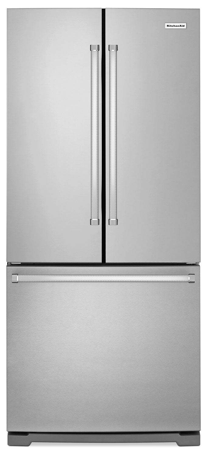 Réfrigérateur KitchenAid de 30 22 pi³ à portes françaises - acier inoxydable - KRFF300ESS | KitchenAid 30 22 Cu. Ft. French-Door Refrigerator - Stainless Steel - KRFF300ESS