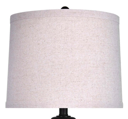 26.5 Lampe de table finition bronze huilé|Lampe de table de 26,5 po au fini bronze huilé