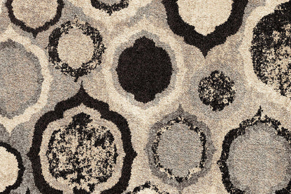 Tapis à panneaux argentés – 5' x 8'|Carpette Panel Silver - 5 pi x 8 pi|PANNELS6