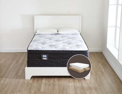 Simmons Do Not Disturb Avante Euro-Top Firm Split Queen Mattress Set|Ensemble matelas ferme Euro-plateau à sommier divisé Avante Ne pas déranger Simmons pour grand lit