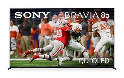 SONY 55 Bravia 8 II QD-OLED 4K UHD Smart Google TV (K-55XR80M2) – Modèle 2025 | Téléviseur intelligent QD-DELO SONY Bravia 8 II UHD 4K de 55 po avec Google TVMC (K-55XR80M2) - modèle 2025