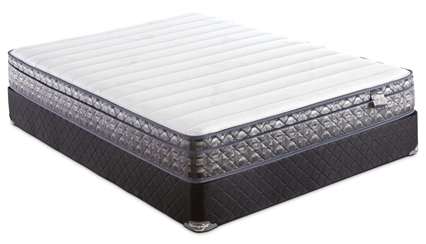 Springwall Endeavour 4 Euro-Top Firm Full Mattress Set|Ensemble matelas ferme à Euro-plateau Endeavour 4 de Springwall pour lit double