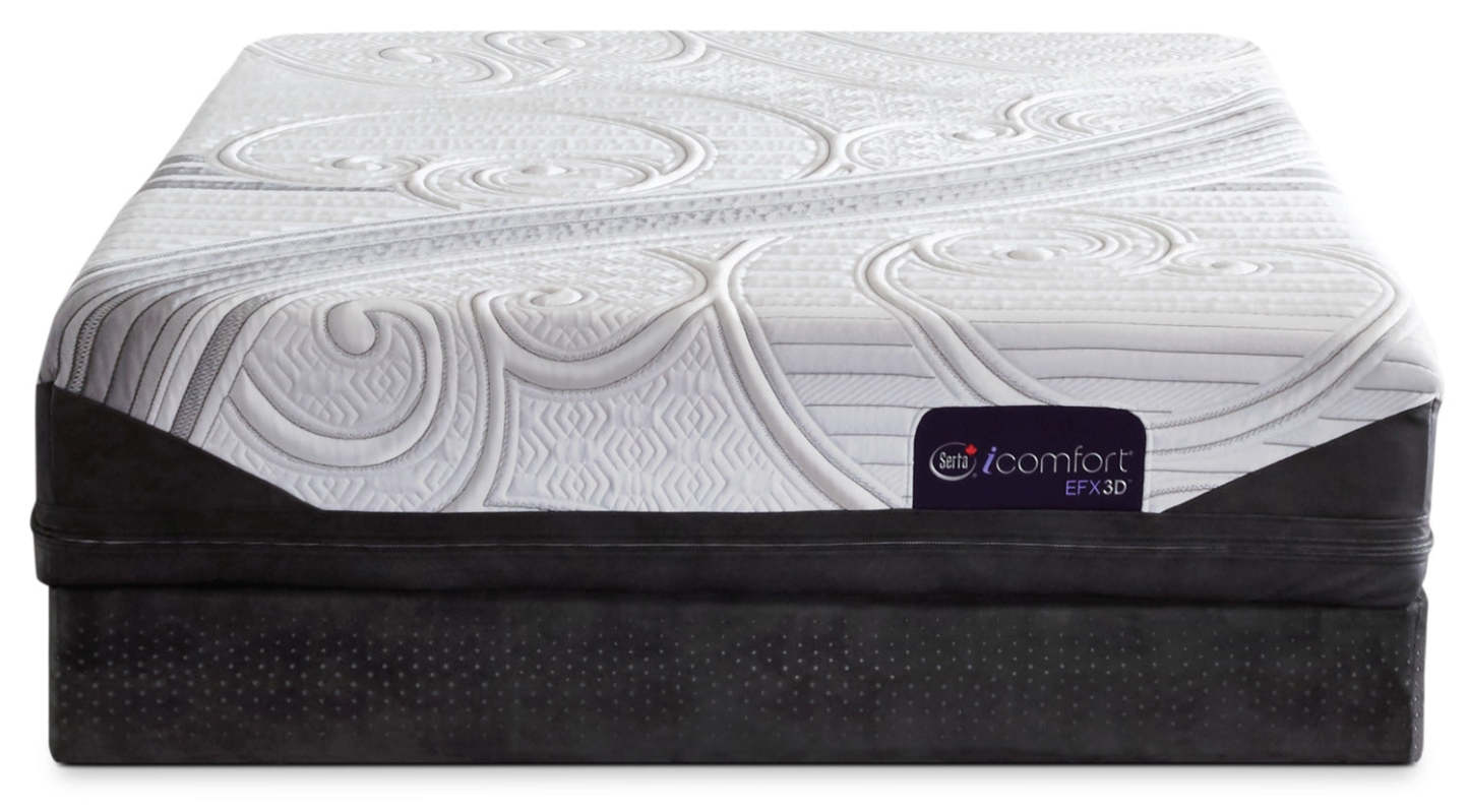 Ensemble matelas Serta iComfort® EFX3D Ermano Queen | Ensemble matelas Ermano iComfort EFX3D de Serta pour grand lit