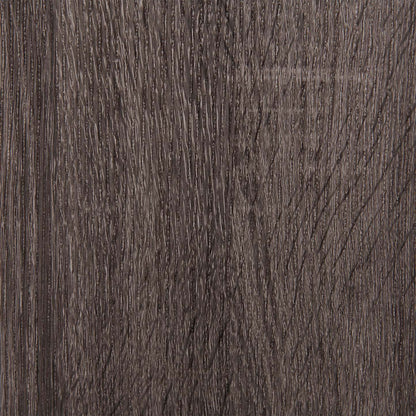 Table de nuit Kate à 2 tiroirs, 23,6 L x 24,8 H - Gris/Marron | Table de nuit Kate de 23,6 po (L) x 24,8 po (H) à 2 tiroirs - gris-brun