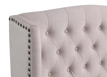 Katie 45.75 Wingback Storage Bench - Blanc|Banc de rangement à oreilles Katie de 45,75 po - blanc