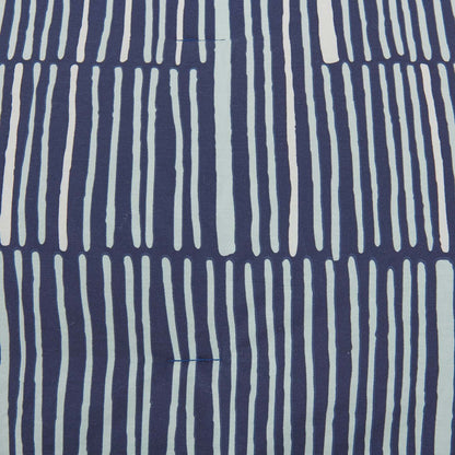 Kort &amp; Co. Lines Parure de lit 4 pièces pour très grand lit – Bleu | Ensemble d'édredon Lines 4 pièces de Kort &amp; Co. pour très grand lit - bleu