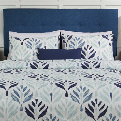 Kort & Co. Medallion 4-Piece Queen Comforter Set | Ensemble d'édredon Medallion 4 pièces de Kort & Co. pour grand lit