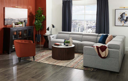 Lampe de table Jetty de 22 po noire et dorée à 2 ampoules