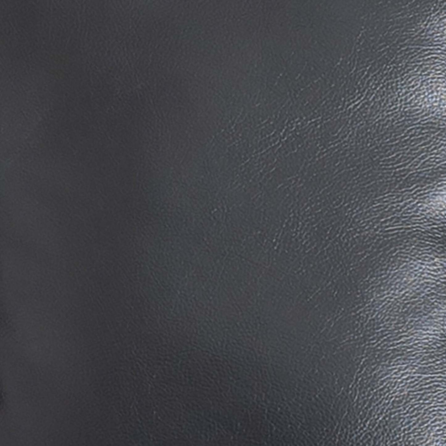 Fauteuil à inclinaison électrique Kenzo de 35 po en tissu d’apparence cuir avec appuie-tête électrique, repose-pieds et port USB - noir