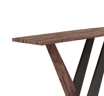 Kinsley 47.25 Modern Sofa Table - Dark Brown Wood|Table de salon moderne Kinsley de 47,25 po - bois brun foncé