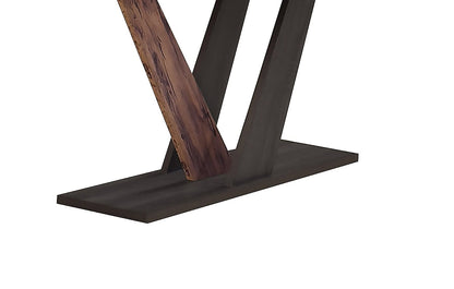 Kinsley 47.25 Modern Sofa Table - Dark Brown Wood|Table de salon moderne Kinsley de 47,25 po - bois brun foncé