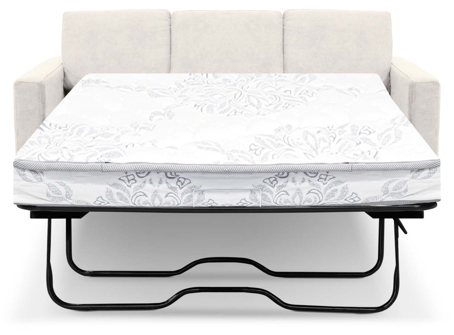 Becca Chenille Full-Size Sofa Bed – Silver|Sofa-lit double Becca en chenille – argenté