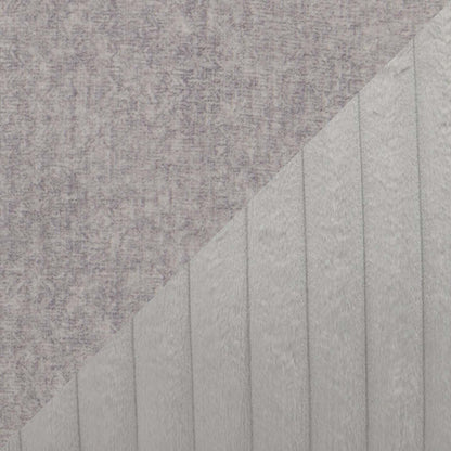 Fabriqué au Canada, canapé sectionnel Koda 2 pièces à droite en tissu de chenille avec coussins réversibles - gris Paloma luxueux