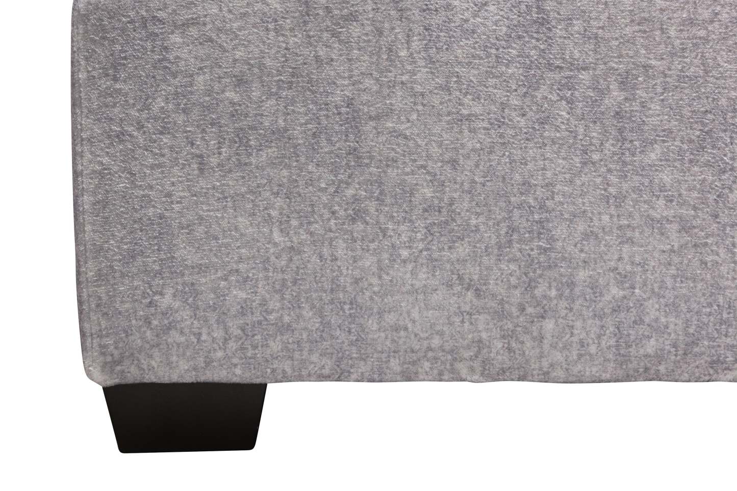 Made in Canada Koda 36 Chenille Fabric Ottoman - Plush Paloma Grey | Pouf Koda de 36 po fabriqué au Canada en tissu de chenille - gris Paloma luxueux