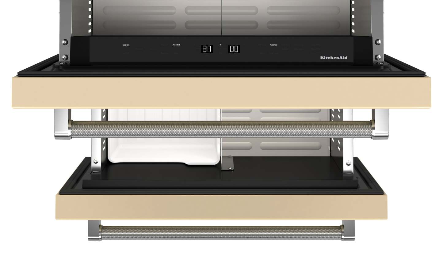 Réfrigérateur-tiroir KitchenAid de 4,3 pi³ et de 24 po sous le comptoir à tiroirs - panneau prêt - KUDF204KPA | KitchenAid 24 4,3 Cu. Fort. Réfrigérateur à tiroir sous le comptoir - Prêt pour les panneaux
