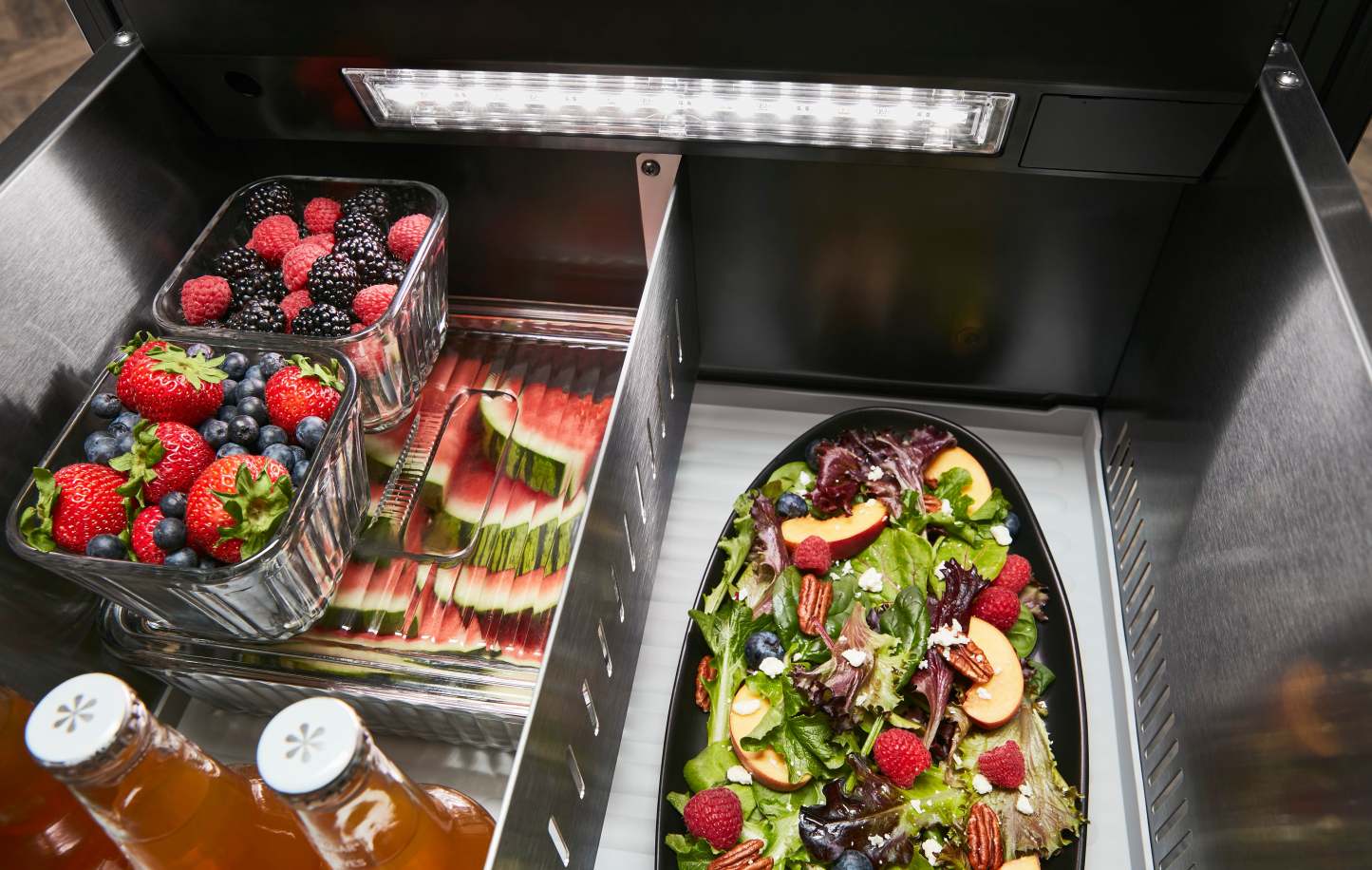 Réfrigérateur-tiroir KitchenAid de 4,3 pi³ et de 24 po sous le comptoir à tiroirs - panneau prêt - KUDF204KPA | KitchenAid 24 4,3 Cu. Fort. Réfrigérateur à tiroir sous le comptoir - Prêt pour les panneaux