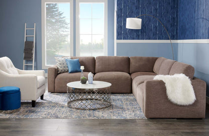Fabriqué au Canada Cindy Crawford Home Chaise Kylie 32 en tissu d'apparence lin avec capitonnage de boutons - Zeus Pearl | Fauteuil Kylie de Cindy Crawford Home de 32 po fabriqué au Canada en tissu d'apparence lin avec capitonnage - perle Zeus