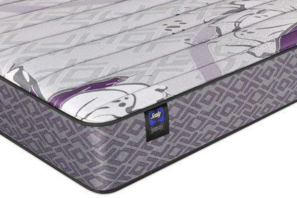 Matelas Sealy® Essential Collection Kylie 2.0 à plateau serré pour grand lit moyen | matelas semi-ferme à plateau régulier Kylie 2.0 de collection Essential de Sealy pour grand lit | KYLIE2QM
