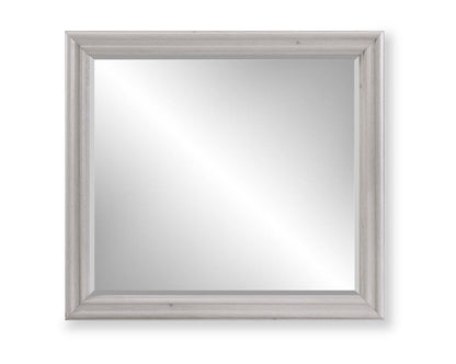 Miroir de commode de chambre Kylie, amovible, à suspendre au mur - Sable | Miroir de commode de chambre à coucher Kylie, à fixer au meuble ou à suspendre au mur - sable