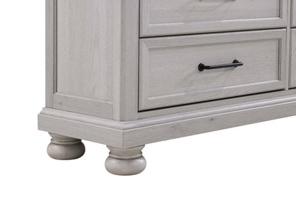 Commode à 6 tiroirs pour chambre Kylie, 60 L x 36 H - Sable | Commode de chambre à coucher Kylie de 60 po (l) x 36 po (H) à 6 tiroirs - sable