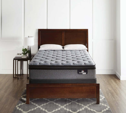 Serta® iCollection® Farina Medium Euro-Top King Mattress Set|Ensemble matelas semi-ferme à Euro-plateau Farina iCollection de Serta pour très grand lit