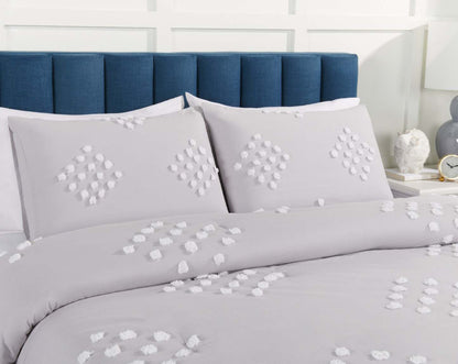 Lake 3-Piece Queen Comforter Set - Grey | Ensemble d’édredon Lake 3 pièces pour lit queen - gris