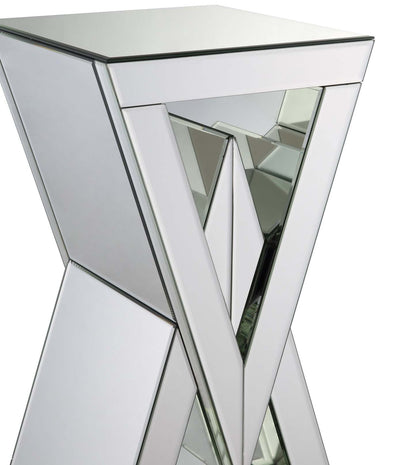 Lane 12 Mirrored Accent Table - Silver|Table d'appoint Lane de 12 po en miroir - argentée